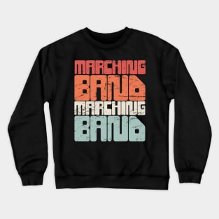 Retro Vintage 70s MARCHING BAND Crewneck Sweatshirt